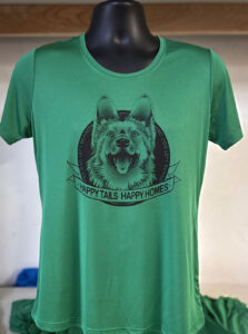 one color on poly shirt